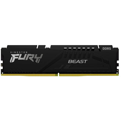 Kingston FURY Beast KF552C40BBK2-64 64GB System Memory DDR5, 5200MHz, 2 x 32GB, CL40-40-40 Kingston FURY Beast KF552C40BBK2-64 64GB System Memory DDR5, 5200MHz, 2 x 32GB, CL40-40-40